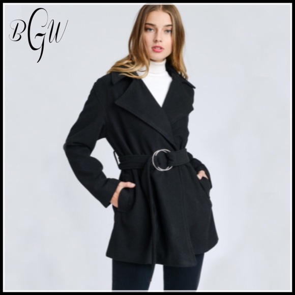 🆕🎉HP🎉5⭐️Gorgeous Belted Trench Coat - Picture 7 of 7